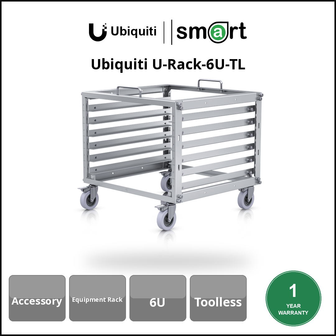 Ubiquiti U-Rack-6U-TL - Ubiquiti Toolless Mini Rack 6U