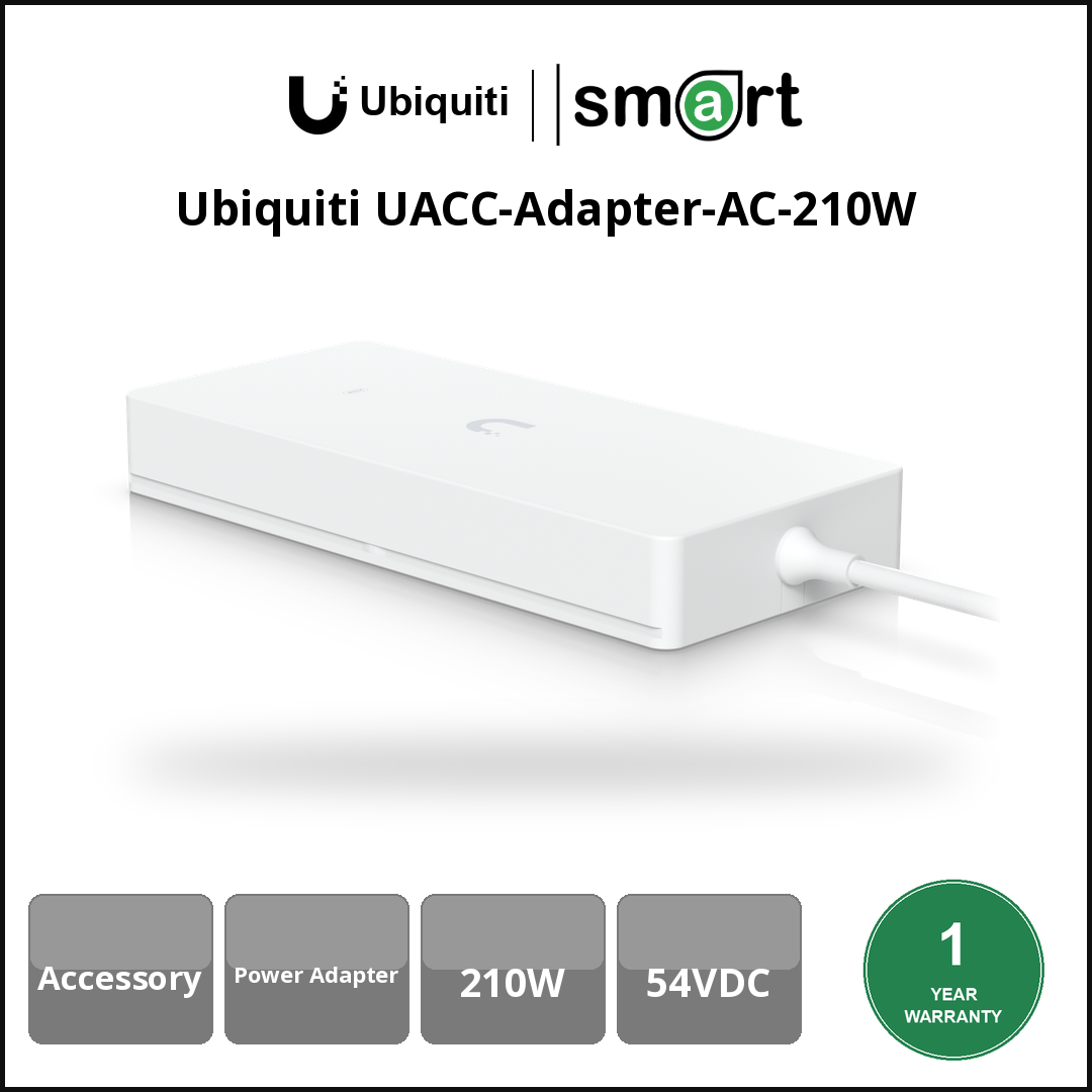 Ubiquiti UACC-Adapter-AC-210W - AC-to-DC Poweradapter switch 210W 54VDC